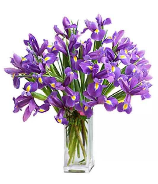 Blue Iris Bouquet