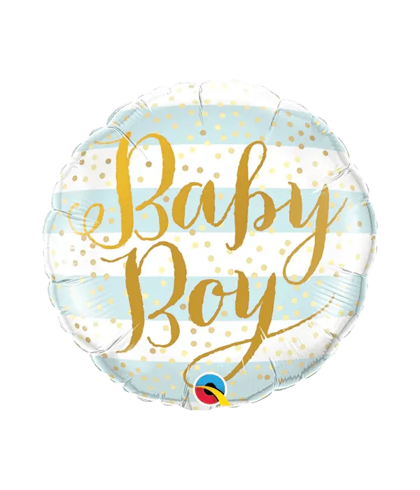 Baby Boy Balloon - Balloon - Mel's Flowers Australia