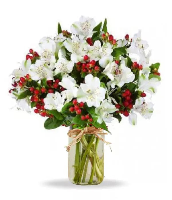 50 Festive Peruvian Lilies from Mel's Flowers AU