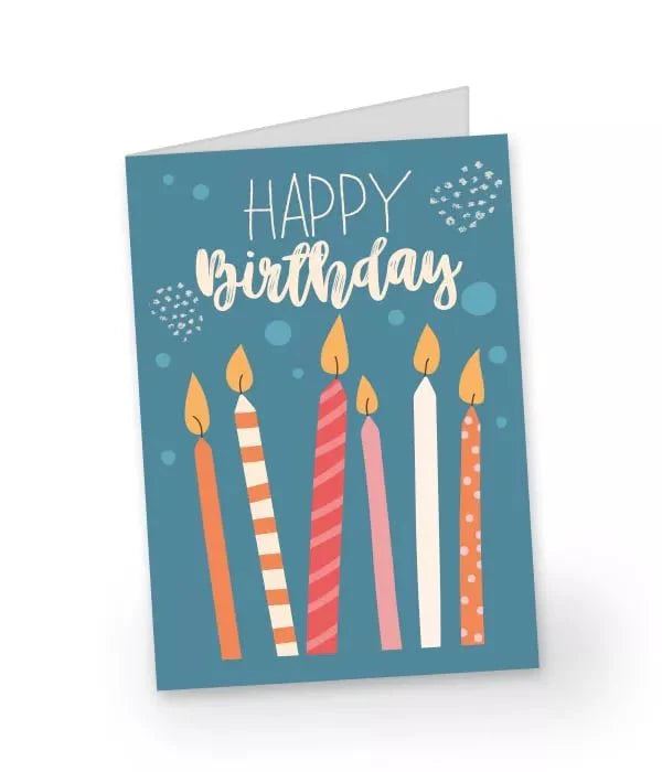 Full Size Birthday Card - Greeting Card - Mel's Flowers Australia