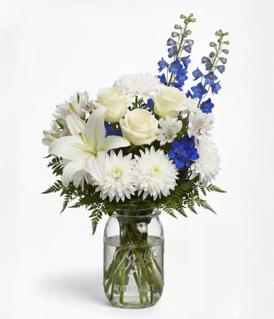 Something Blue from Mel's Flowers AU