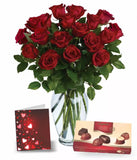 18 Sweetheart Roses I