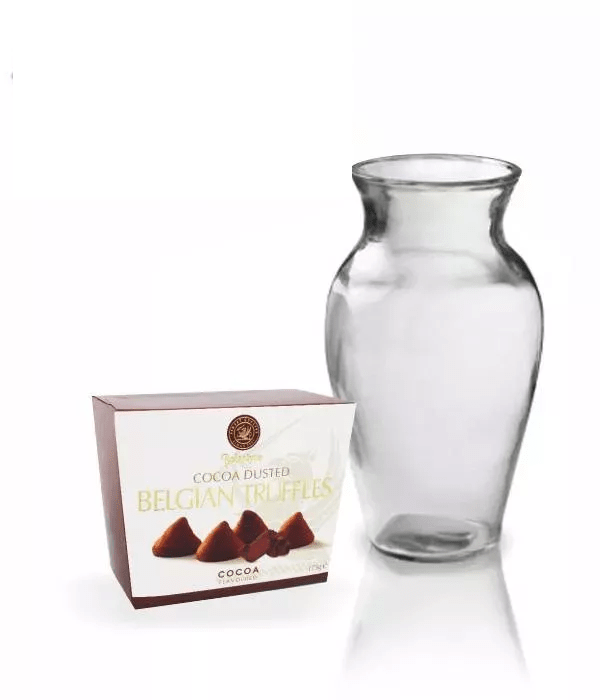 Vase & Truffles - Add-on Bundle - Mel's Flowers Australia